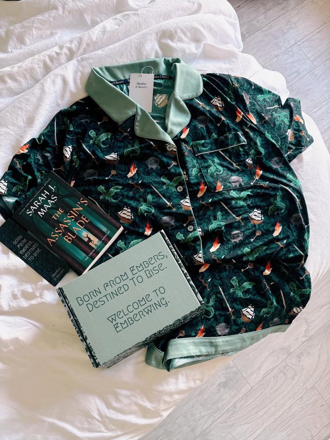 Emberwing | Epic Fantasy Bookish Pyjamas